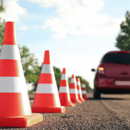 Teen and adult drivers receiving behind-the-wheel driving lessons in New Jersey with a certified instructor